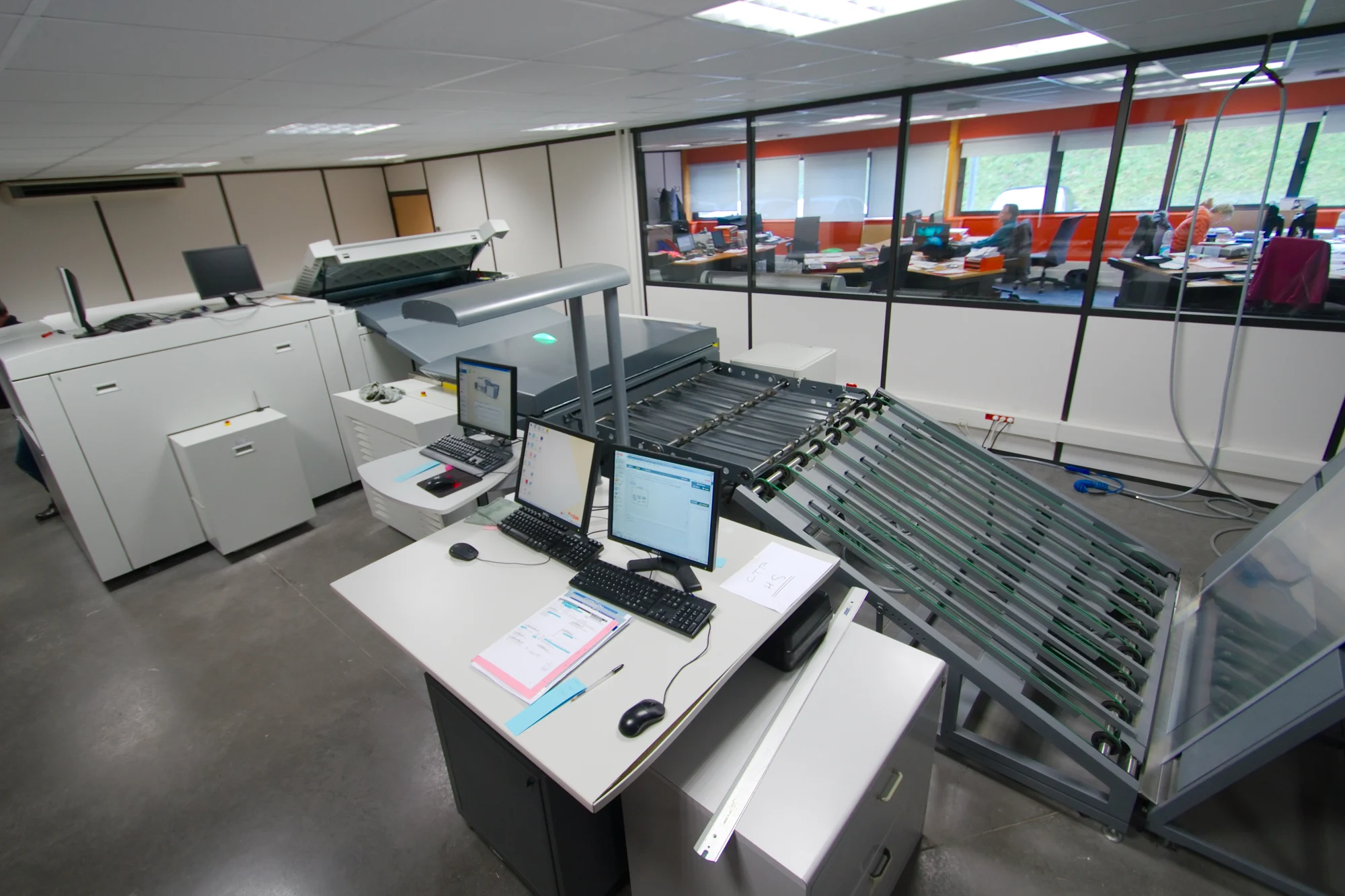 CTP Kodak Magnus in un reparto prestampa